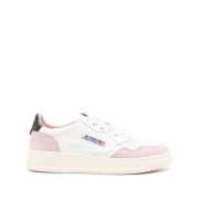 Medalist Lage Leren Suède Sneakers Autry , Pink , Dames