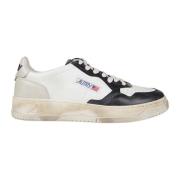 Retro Lage Sneakers Autry , White , Heren