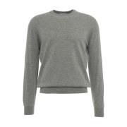 Grijze Gebreide Trui Aw24 Gender , Gray , Heren