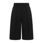 Zwarte Bermuda Shorts Amalfi Stijl Jacquemus , Black , Dames