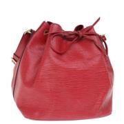 Pre-owned Leather louis-vuitton-bags Louis Vuitton Vintage , Red , Dam...