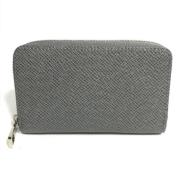 Pre-owned Leather wallets Louis Vuitton Vintage , Gray , Dames