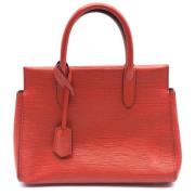 Pre-owned Leather louis-vuitton-bags Louis Vuitton Vintage , Red , Dam...