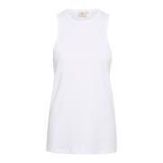 Mouwloze Sportieve Top Bright White Lounge Nine , White , Dames