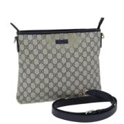 Pre-owned Leather gucci-bags Gucci Vintage , Blue , Dames