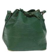 Pre-owned Leather louis-vuitton-bags Louis Vuitton Vintage , Green , D...