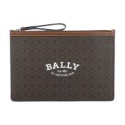 Stijlvolle Borse Clutch Tas Bally , Brown , Heren