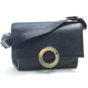 Pre-owned Leather celine-bags Celine Vintage , Black , Dames