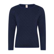 Geruite Pullover Moonlight Sweater Skovhuus , Multicolor , Dames