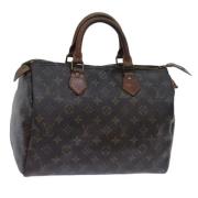 Pre-owned Canvas handbags Louis Vuitton Vintage , Brown , Dames