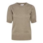 Round-neck Knitwear Saint Tropez , Beige , Dames