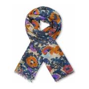 Meadow Violet Sjaal Masai , Multicolor , Dames