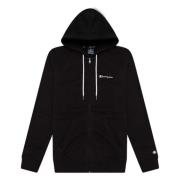 Legacy Full Zip Hoodie Champion , Black , Heren