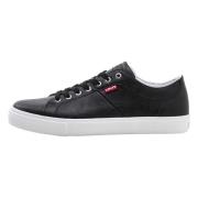 Houten Sneakers Levi's , Black , Heren