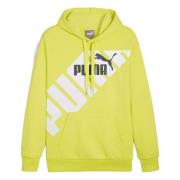 Power Hoodie Puma , Yellow , Heren