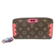 Pre-owned Canvas wallets Louis Vuitton Vintage , Brown , Dames