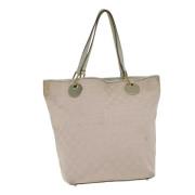 Pre-owned Canvas totes Gucci Vintage , Pink , Dames