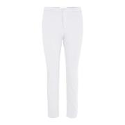 Slim-fit Trousers Freequent , White , Dames