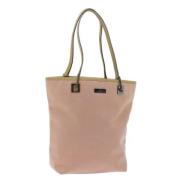 Pre-owned Canvas gucci-bags Gucci Vintage , Pink , Dames