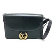 Pre-owned Leather gucci-bags Gucci Vintage , Black , Dames