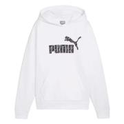 Hoodie Puma , White , Dames