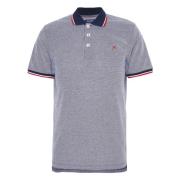 Effen polo met korte mouwen Jack & Jones , Blue , Heren