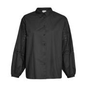 Jeovana Petronia Blouse Moss Copenhagen , Black , Dames