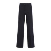 Grafiet Broek Giorgio Armani , Blue , Dames