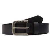 Metalen riem voor mannen Levi's , Black , Heren