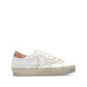 Hi Star Leren Sneakers Golden Goose , White , Dames