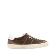 Soul Star Suede Low Top Sneakers Golden Goose , Brown , Heren