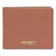 Vegas Portemonnee Wallet Carhartt Wip , Brown , Heren