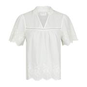 Geborduurde Blouse Off White Neo Noir , White , Dames