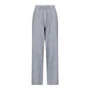 Wide Trousers Neo Noir , Blue , Dames