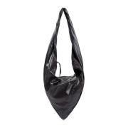 Donkere Chocolade Sjaal Tas Lemaire , Black , Dames