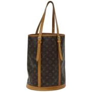 Pre-owned Canvas louis-vuitton-bags Louis Vuitton Vintage , Brown , Da...