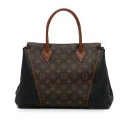 Pre-owned Canvas louis-vuitton-bags Louis Vuitton Vintage , Brown , Da...