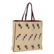 Pre-owned Nylon totes Prada Vintage , Beige , Dames