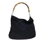 Pre-owned Nylon handbags Gucci Vintage , Black , Dames