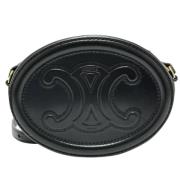 Pre-owned Leather celine-bags Celine Vintage , Black , Dames