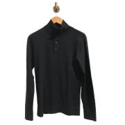 Pre-owned Wool tops Chanel Vintage , Black , Dames