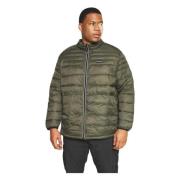 Puffer Kraag Jas Jack & Jones , Green , Heren