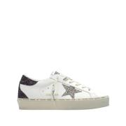 Hi Star Leren Sneakers Golden Goose , White , Dames