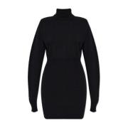 Wollen jurk Sportmax , Black , Dames