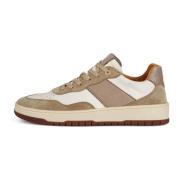 Leren Sneakers Boggi Milano , Beige , Heren