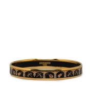 Pre-owned Metal bracelets Hermès Vintage , Black , Dames