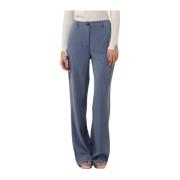 Blauwe Pantalon Trendy Stijl Ydence , Blue , Dames