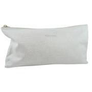 Pre-owned Fabric pouches Bottega Veneta Vintage , White , Dames