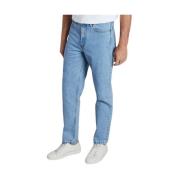 Hoge Taille Tapered Jeans A.p.c. , Blue , Heren