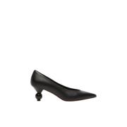 Nappa Pump - Stijlvol en Elegant Max Mara Weekend , Black , Dames